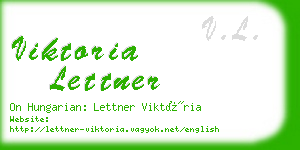 viktoria lettner business card